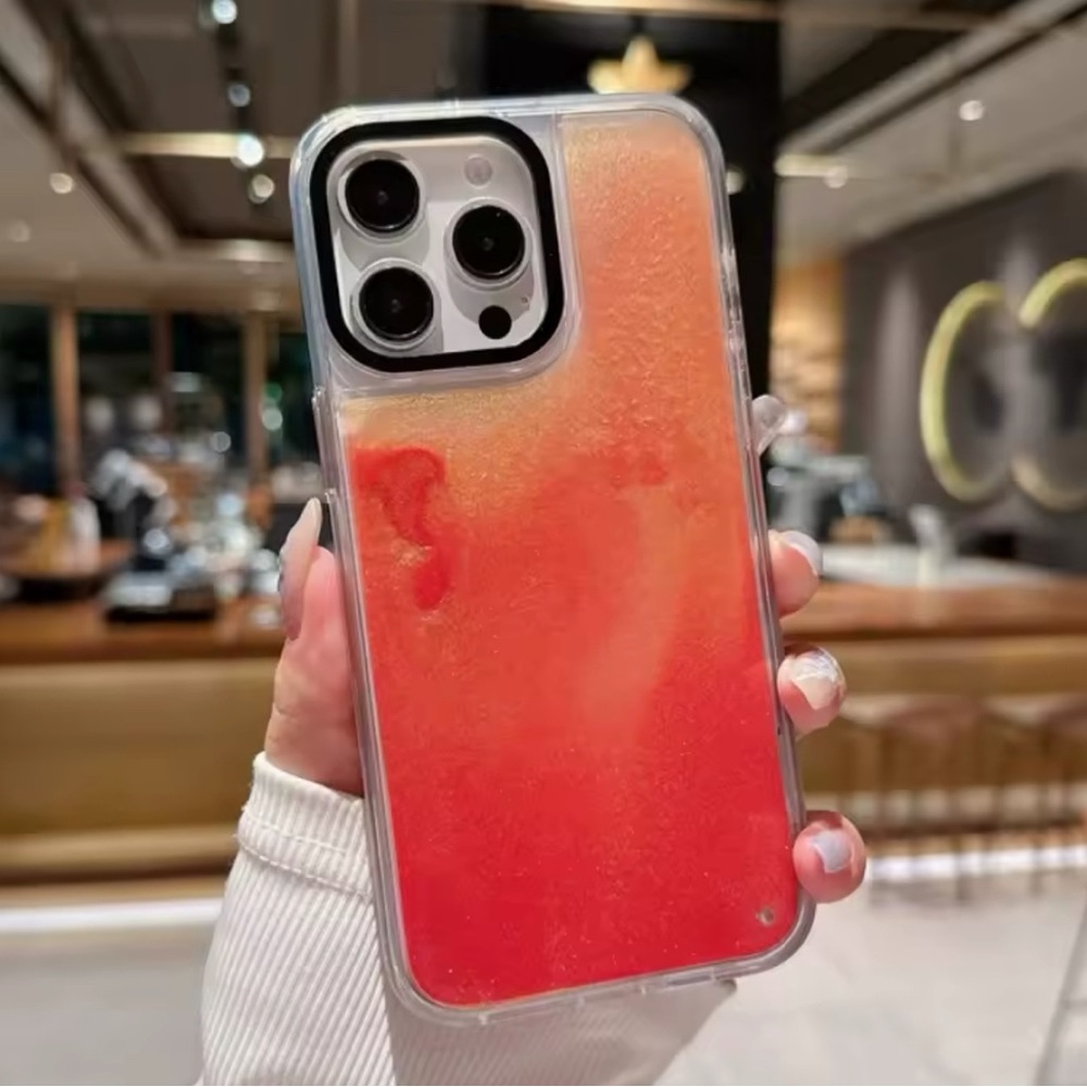IPHONE 16 PRO LIQUID GLITTER QUICKSAND CASE | NWT